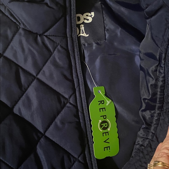 Lands end dark blue vest NEW size small (6-8) - Picture 8 of 9